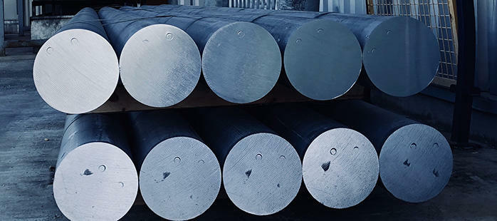 Billettes aluminium à teneur en carbone réduite