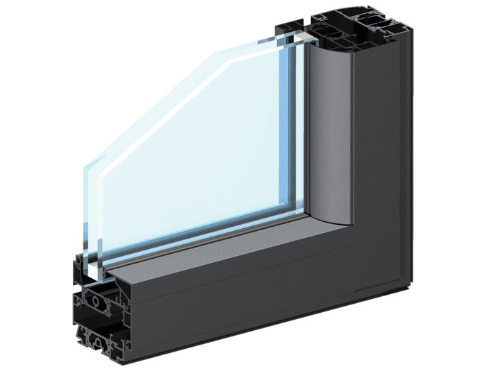 Fenêtre aluminium haute isolation thermique Satin Moon®