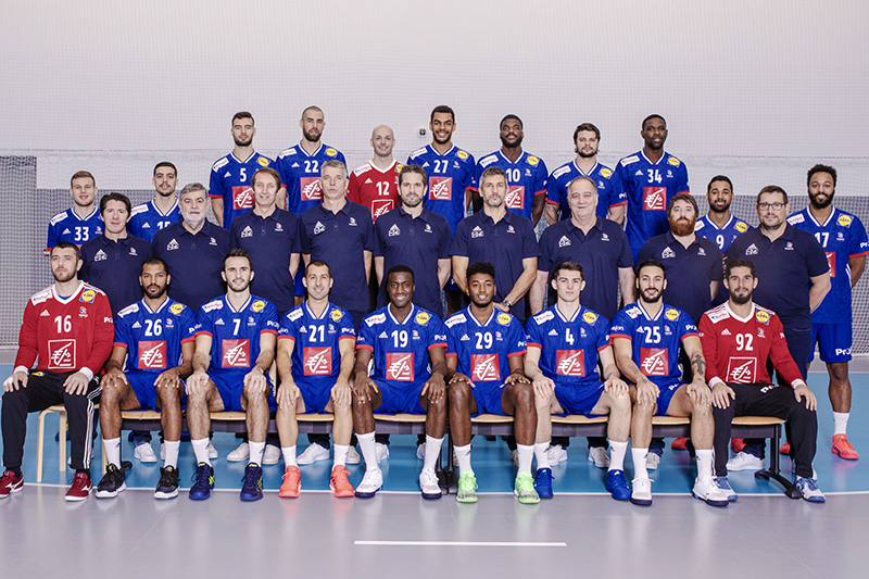 Photo de l'équipe de France Masculine de Handball 2021 Photo de l'équipe de France Masculine de Handball 2021