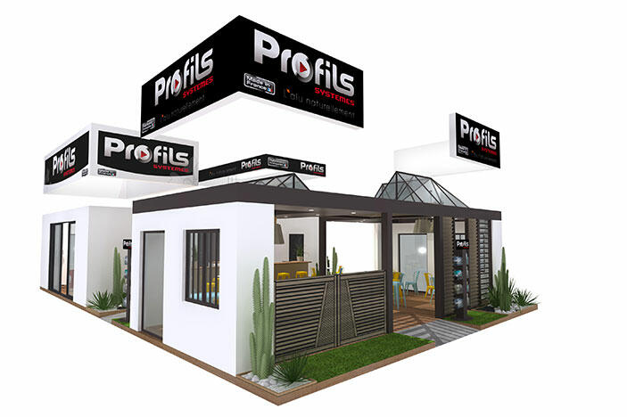 Stand Profils Systèmes EquipBaie 2016  Vue de face