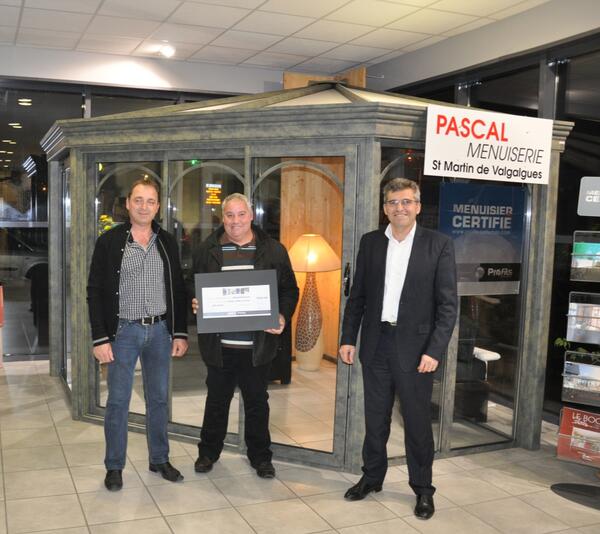 Gagnant jeu concouts MC Ste Pascal Menuiserie