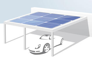 Carport photovoltaïque Wallis&Park