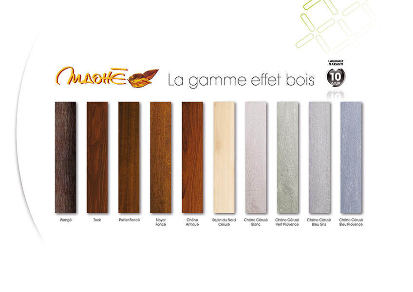 Maohé, la gamme effet bois Maohé, la gamme effet bois