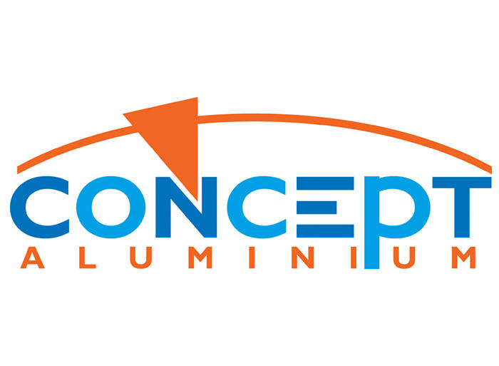 Logo concept aluminium Logo concept aluminium