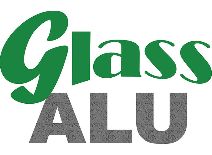 Logo glass alu