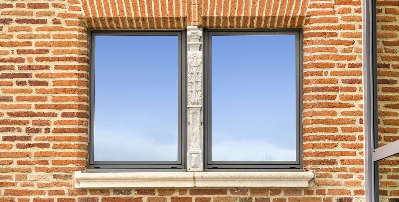 Fenêtres aluminium Cuzco 1 vantail - ouvrant visible - en dépose totale