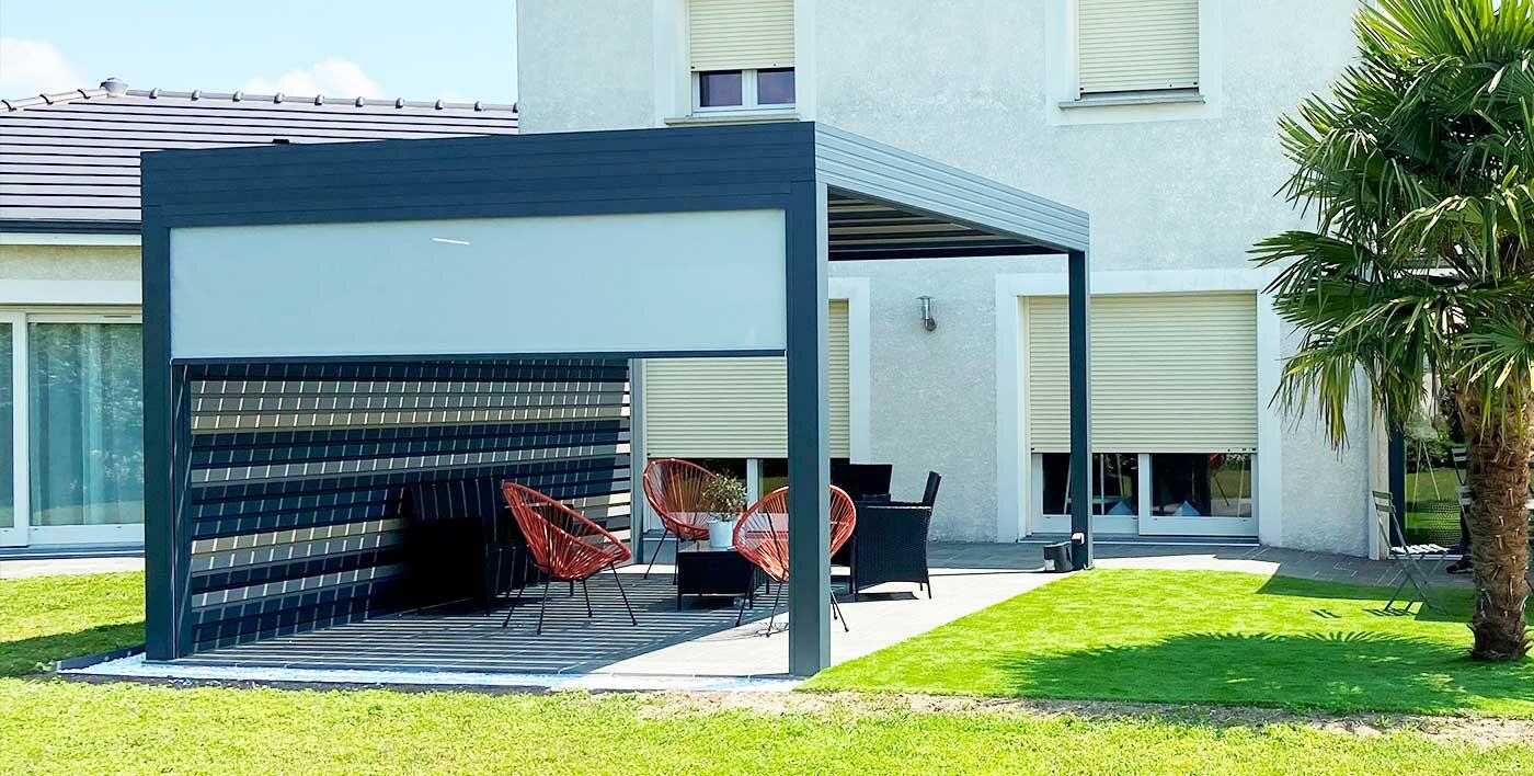 Store vertical pergola sur mesure au meilleur prix !