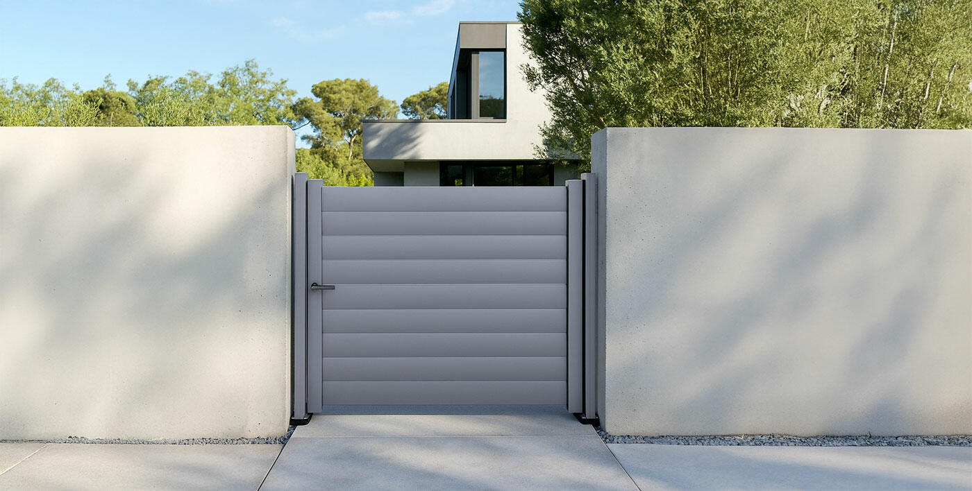 Portillon en aluminium Shar-Pei 2.5