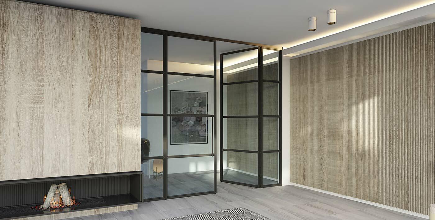 Portes verrières design sur mesure - Qualité BELGE !