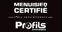 Nouveau logo Menuisier Certifié Profils Systèmes