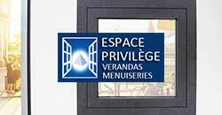 Logo Espace Privilège, nouveau Menuisier Certifié Profils Systèmes dans le Cher