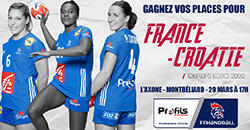 Match EHF 2020 France-Croatie