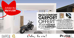 Pack Confort Carport - Journées Confort Nov. 2020